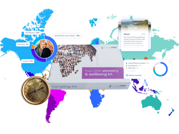 Recent ancestry & sub-regional breakdown